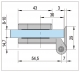 deurscharniermetaanschroefplaat_rond_glaskoning3